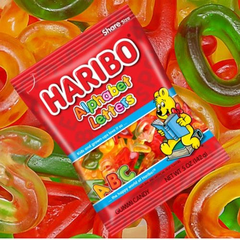 Haribo - Alphabet Letters - Gummy Candy - Wholesale Candy