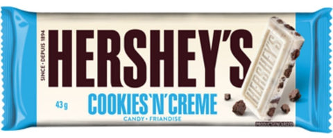 Hersheys Cookies and Creme - Hersheys - Hersheys Chocolate - Hersheys Chocolate Bar - 90s Candy - Retro Candy - 90s Candies