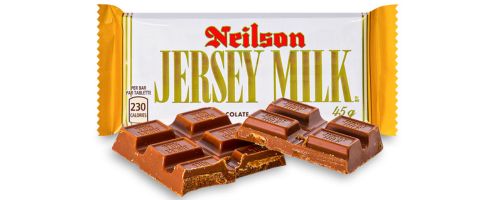 Jersey Milk Chocolate Bar - Canadian Chocolate Bars - Cadbury
