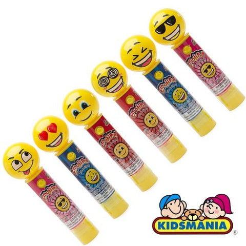 Kidsmania EmojiPop Lollipops-Best Selling Back to School Candies-iWholesaleCandy.ca