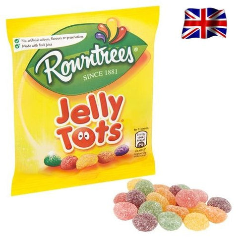 Rowntrees Jelly Tots British Confectionery