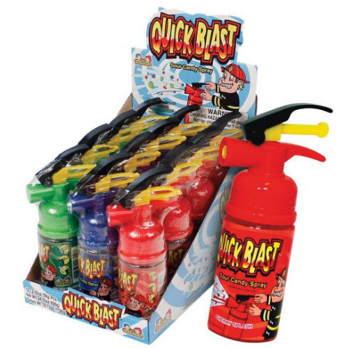 Top 10 Selling Novelty Candy-Kidsmania Quick Blast Sour Candy Spray Wholesale Candies