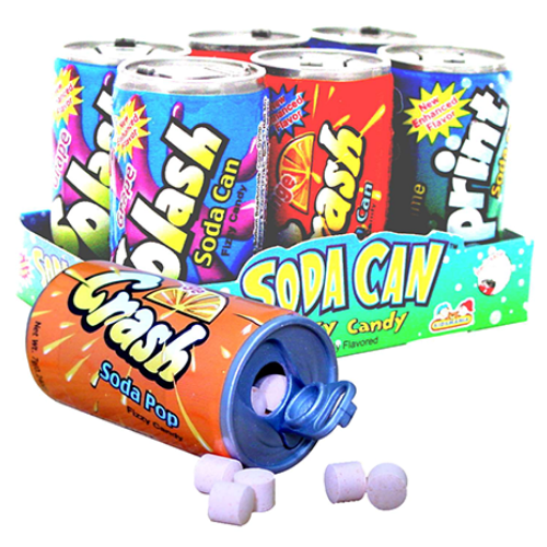 Top 10 Selling Novelty Candy-Kidsmania Soda Can Fizzy Wholesale Candy Toronto