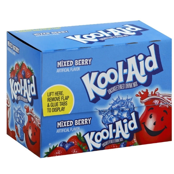 Kool-Aid Soft Drink Mix Invisible Watermelon Kiwi Unsweetened .13