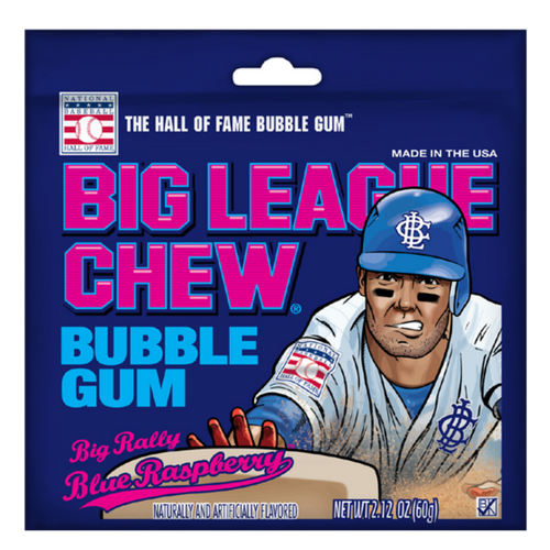 BUBBLE YUM JOLLY RANCHER Blue Raspberry Flavor Bubble Gum, 2.8 oz box, 12  pack