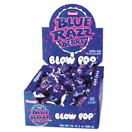 Blow Pop Pops, Cherry, Bubble Gum Filled - 11.5 oz