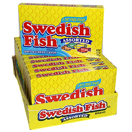 Swedish Fish Tails 102g 12 Pack