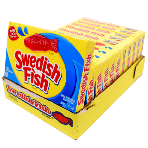 SWEDISH FISH and Friends Soft & Chewy Candy, 8.04 oz