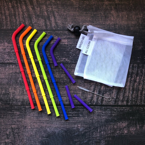 Marley's Monsters Stainless Steel Straw Set