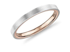 pink rose gold ring