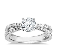 diamond engagement band