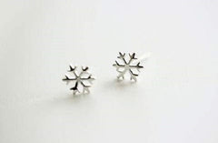 snowflake studs