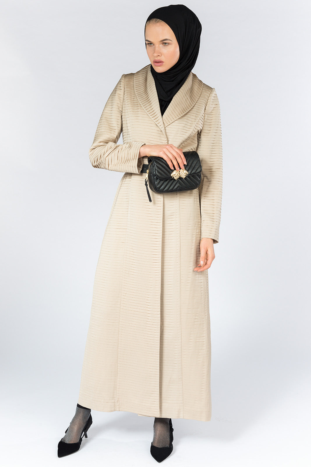 Royal Abaya Beige | FERADJE