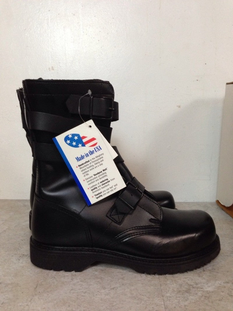 steel toe tanker boots