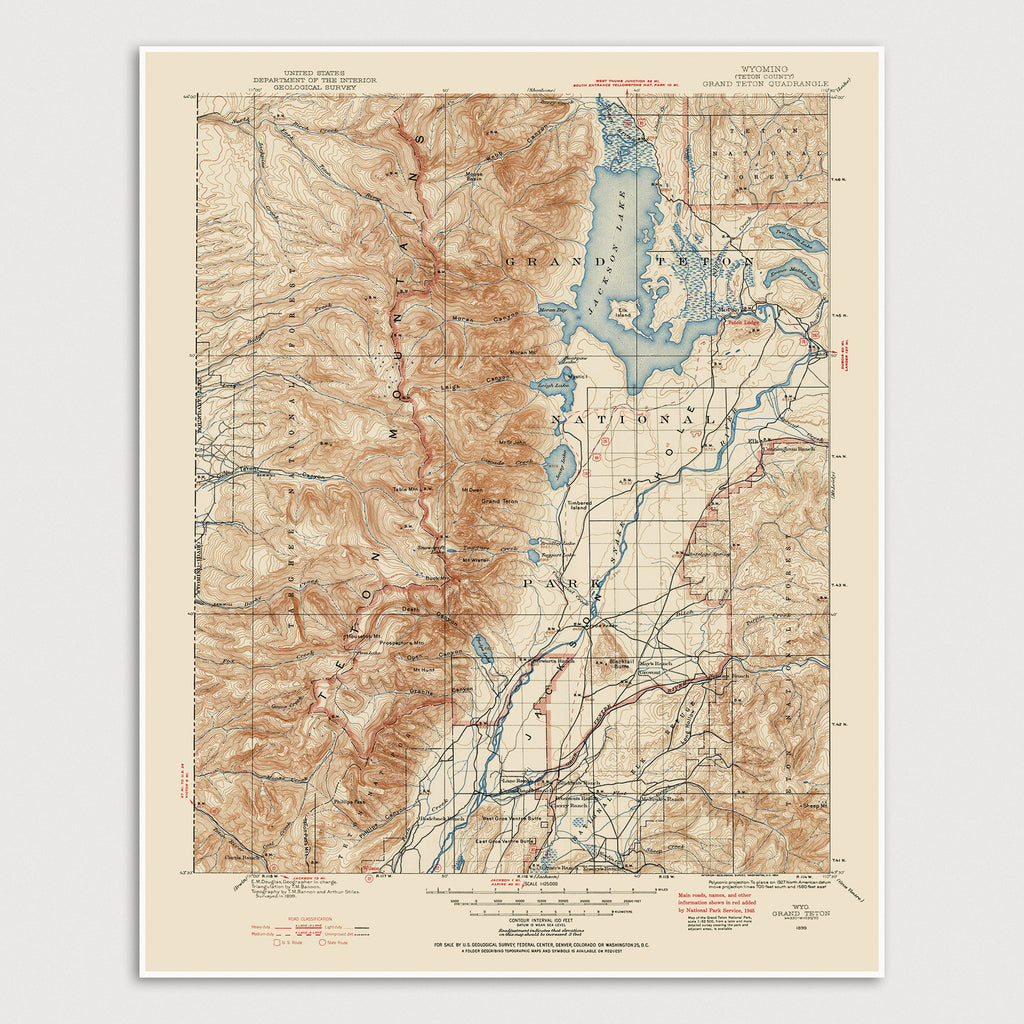 mount rainier topographic map