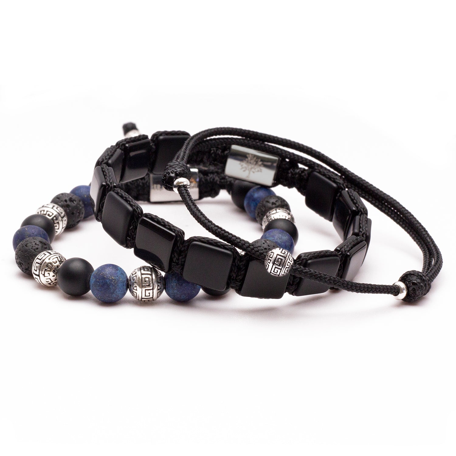 Mens bracelets stacking by Mad Lords