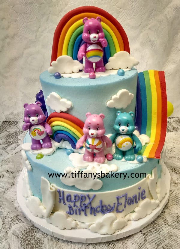 Celebration Tier Cake - Care Bears – Tiffany'S Bakery