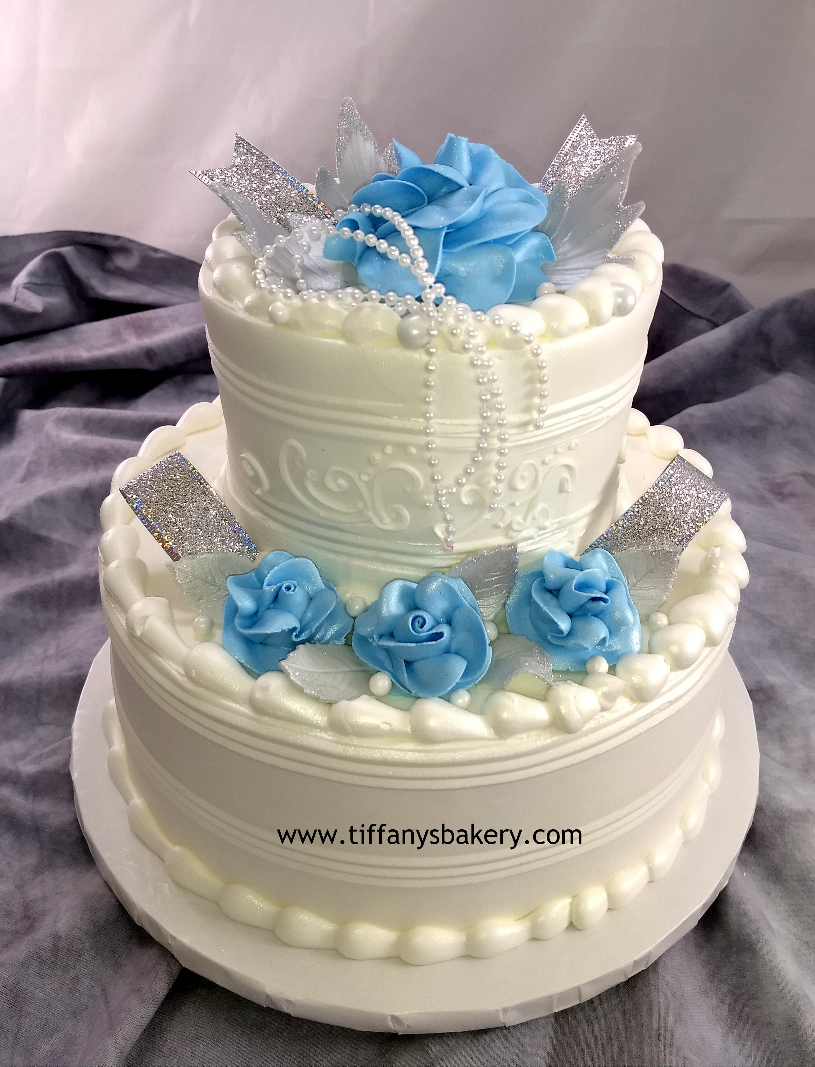 Wedded Bliss Classic Wedding Cake Tiffany S Bakery