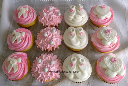 Beste Baby Shower Cupcakes - Dozen – Tiffany's Bakery QK-51