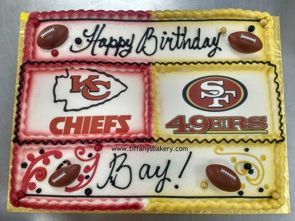 super bowl cakes 2020