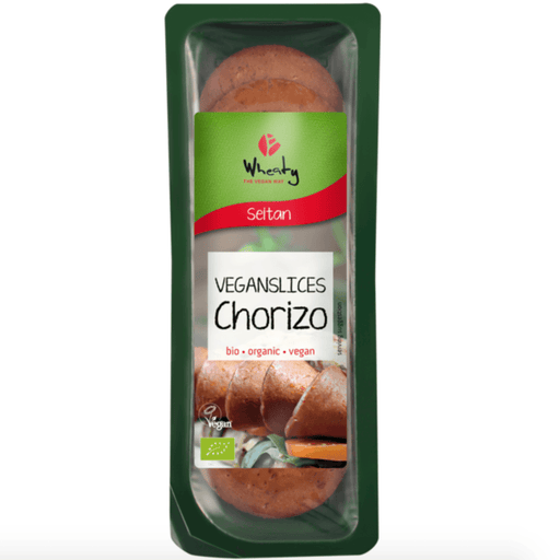 Wheaty Chorizo pålæg, 80g - GreenOS.dk