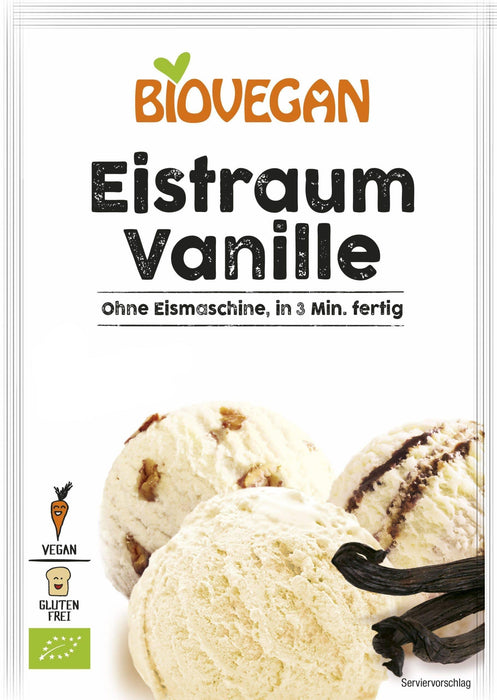 Biovegan Vanilje pulver til Nicecream, Økologisk, 77 g.