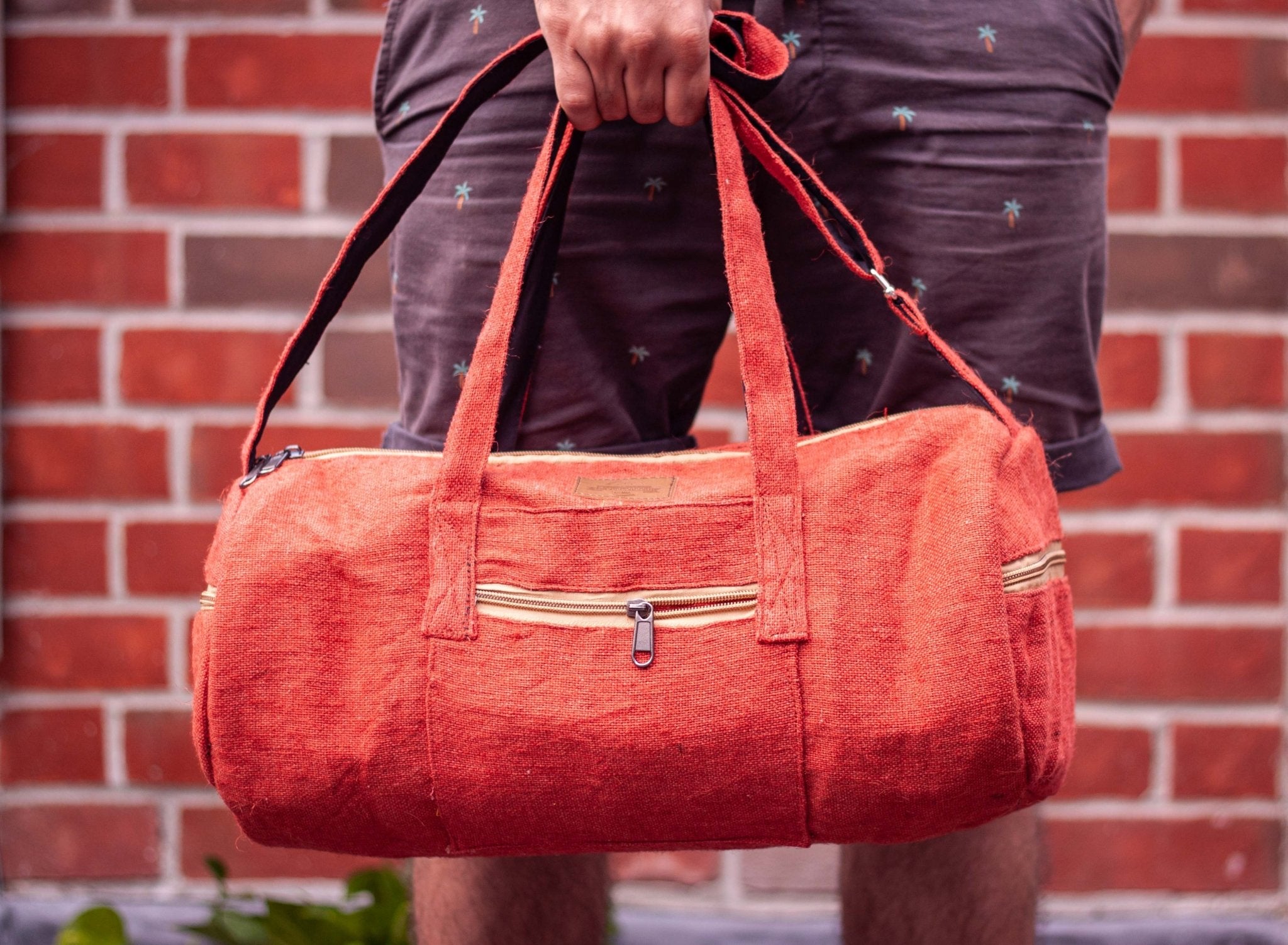 red holdall