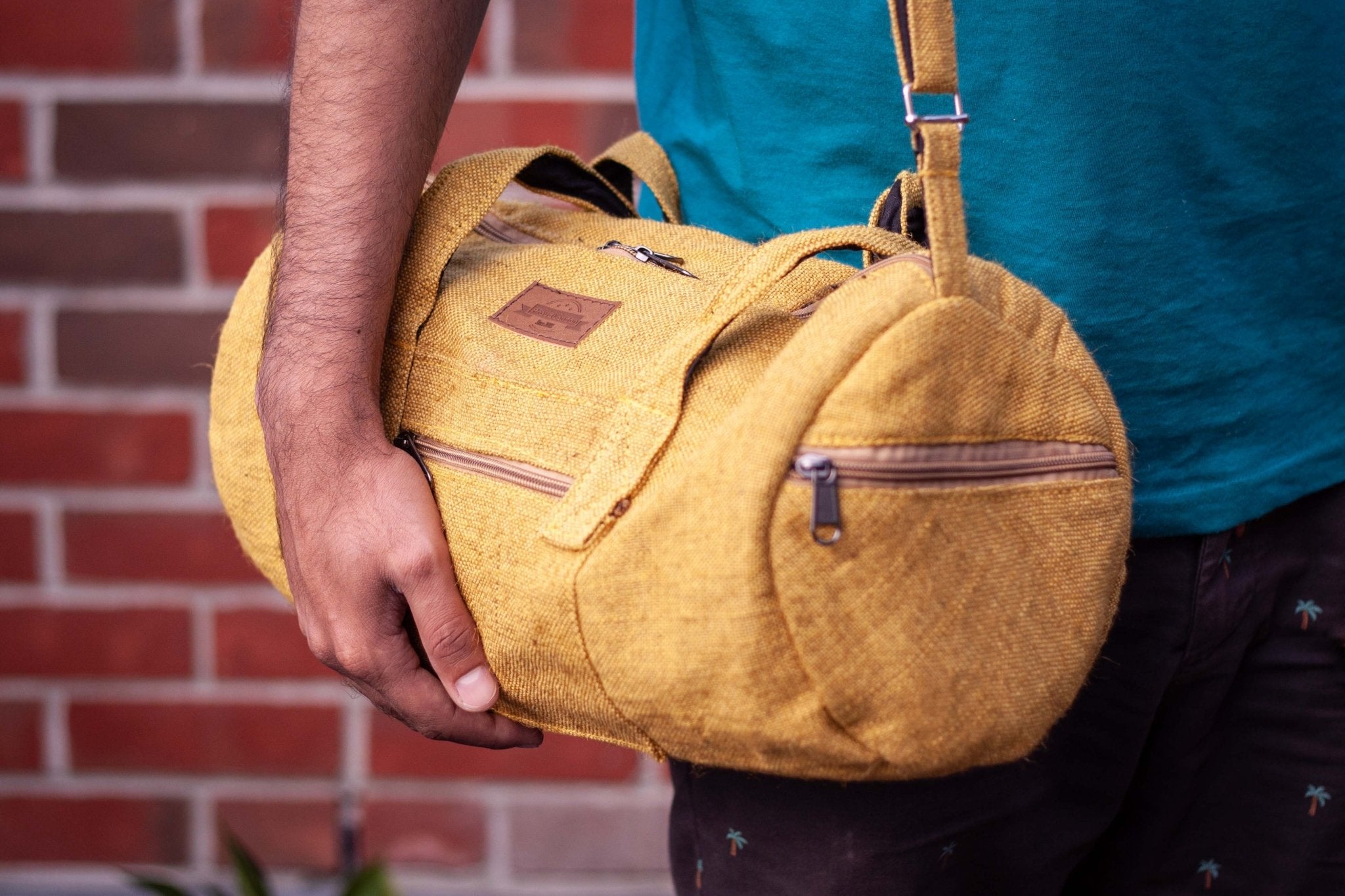 hemp gym bag