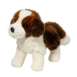 Brutus St. Bernard Pup Stuffed Animal Plush- Medium - Shop Merci Milo