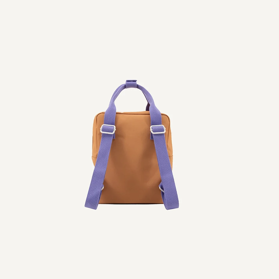 Large Backpack Bag - Special Edition Checkered Purple