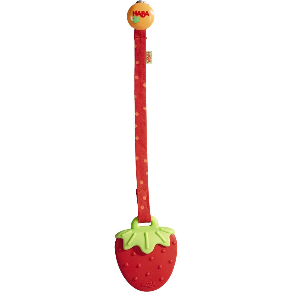 strawberry teether