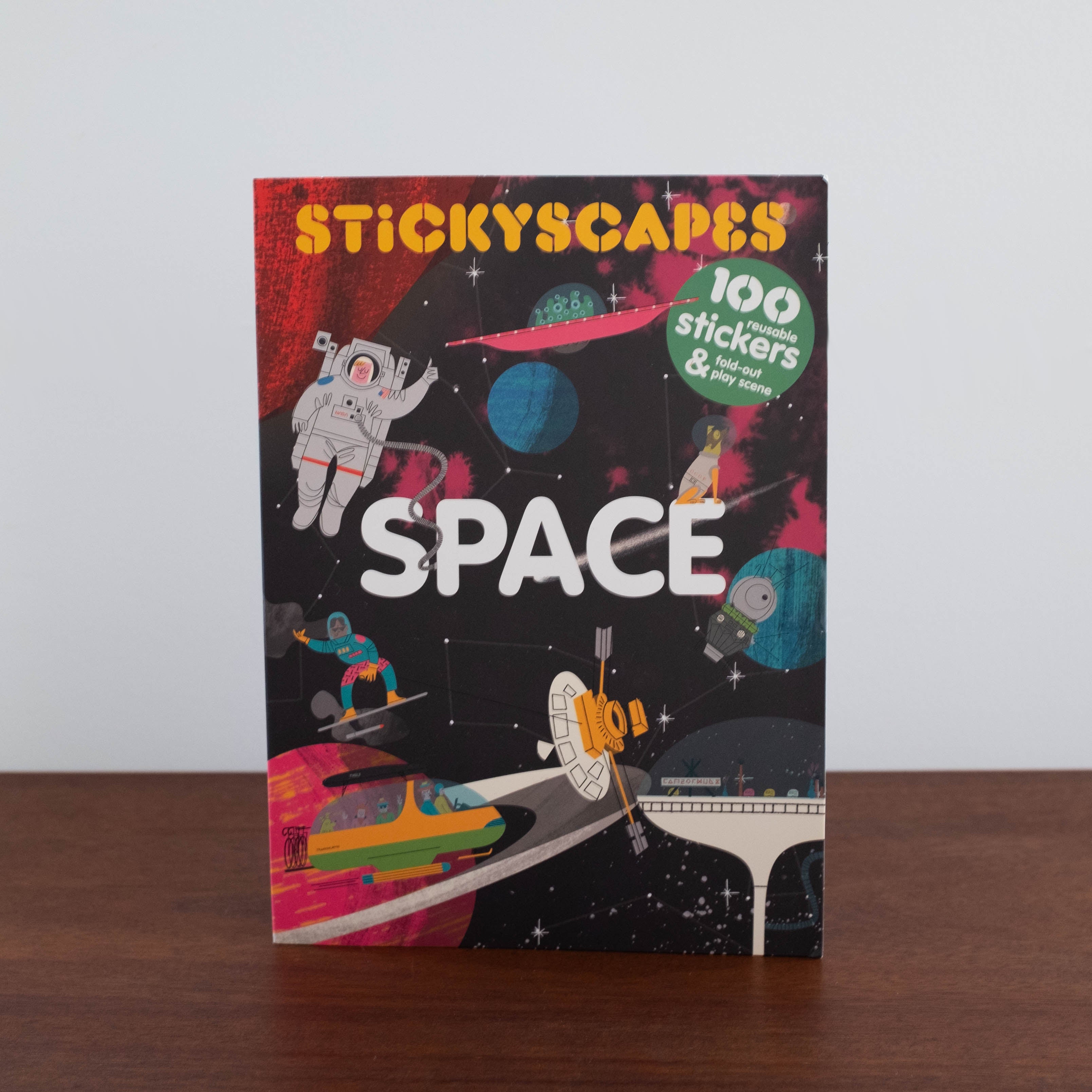 Space Stickyscapes Book