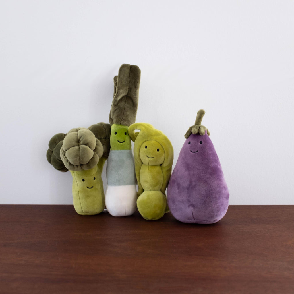 vegetable stuffed animals