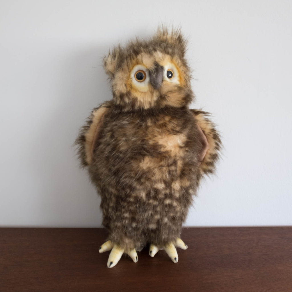 large owl stuffed animal