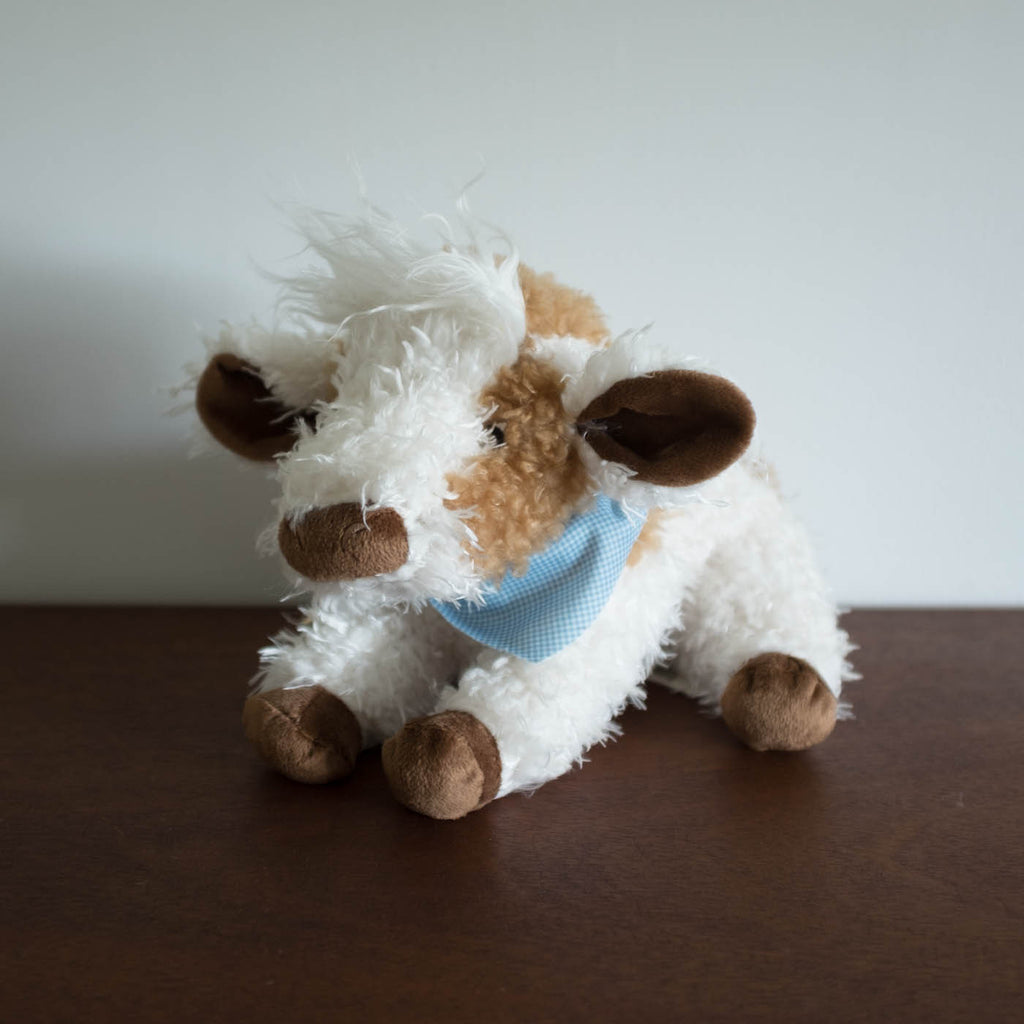 mooing cow plush toy