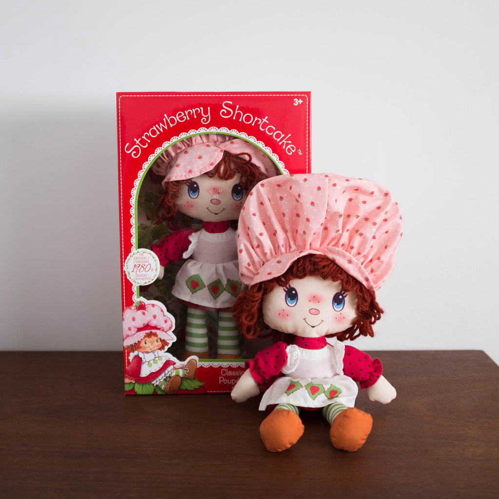 strawberry shortcake rag doll