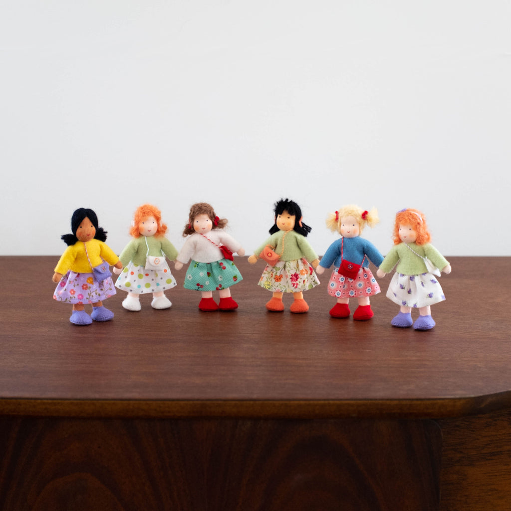 wool felt dolls