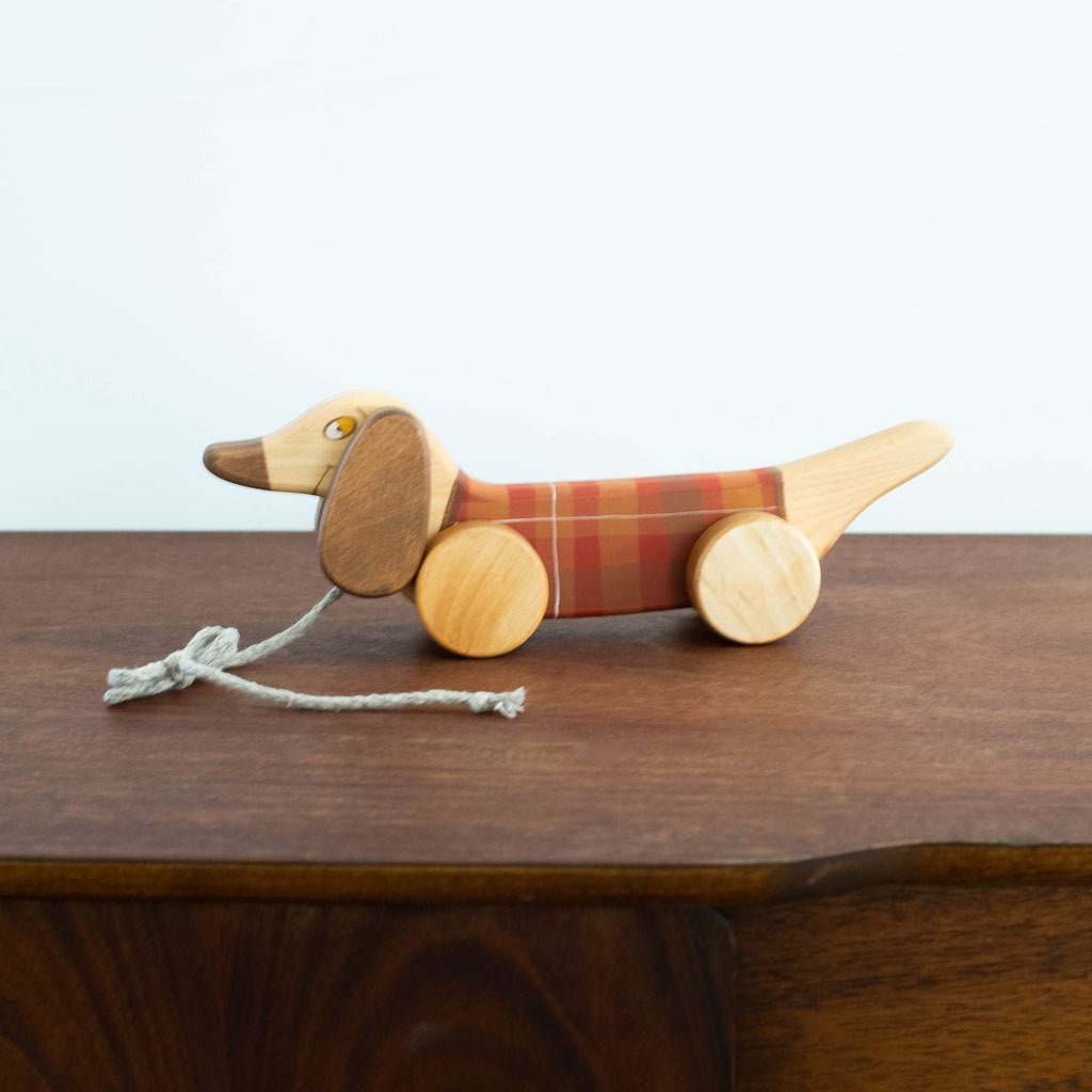 wooden pull toys