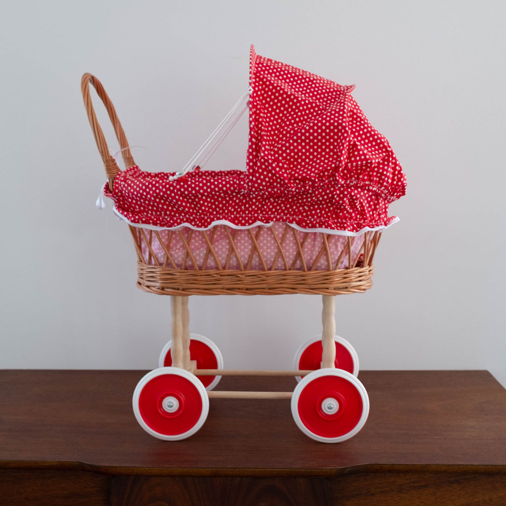 retro dolls pram