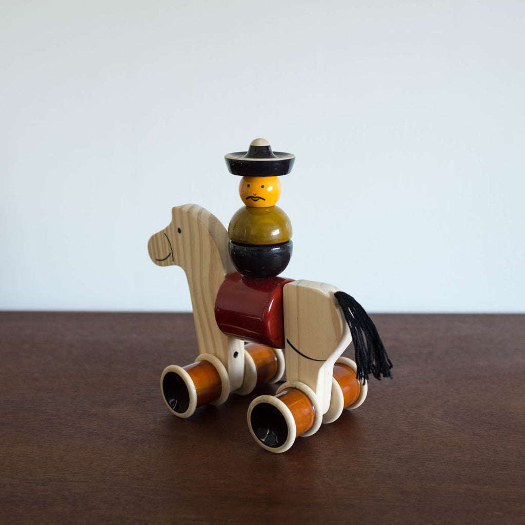 horse pull toy