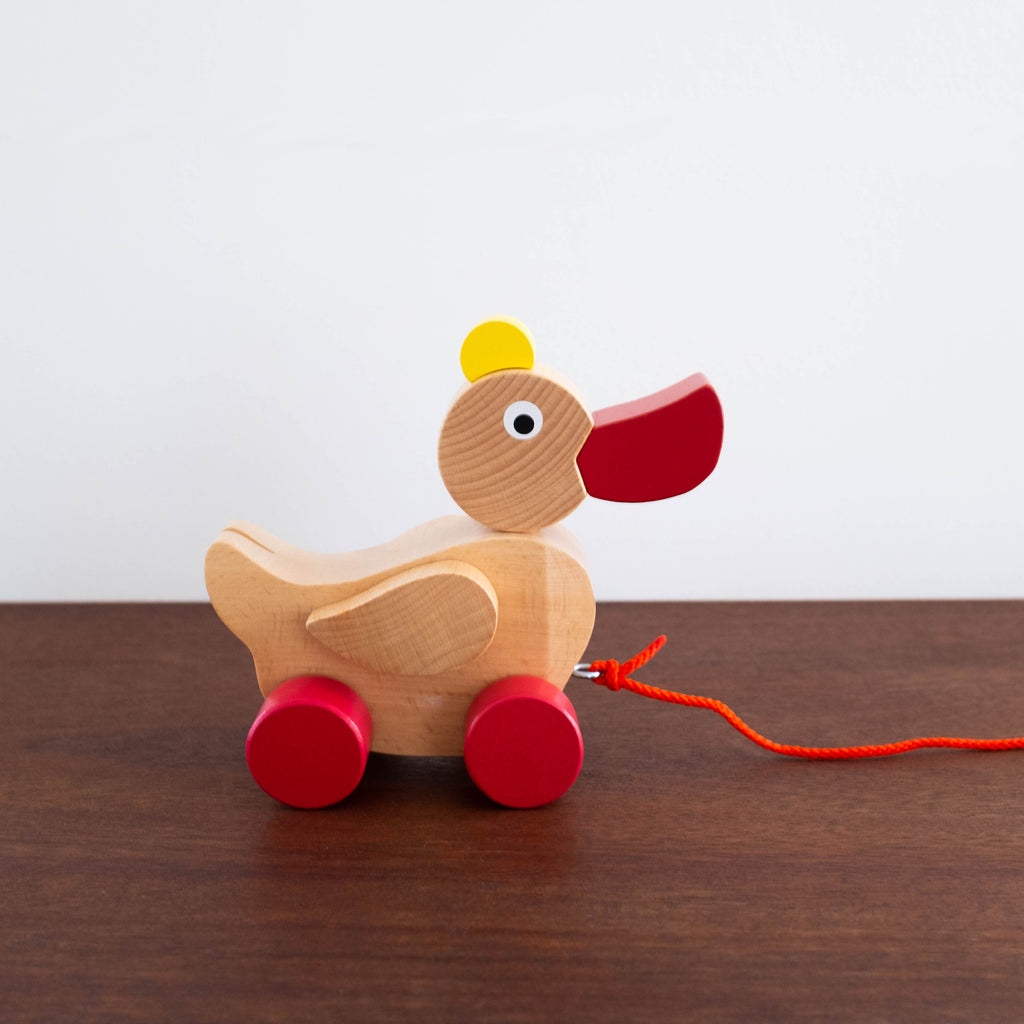 duck pull toy that quacks