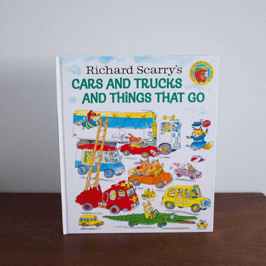 Richard Scarry - Cars and Trucks and Things That Go tote bag