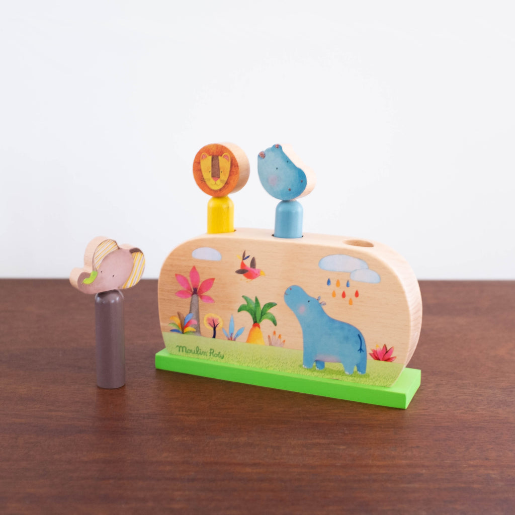 pop up toy wooden