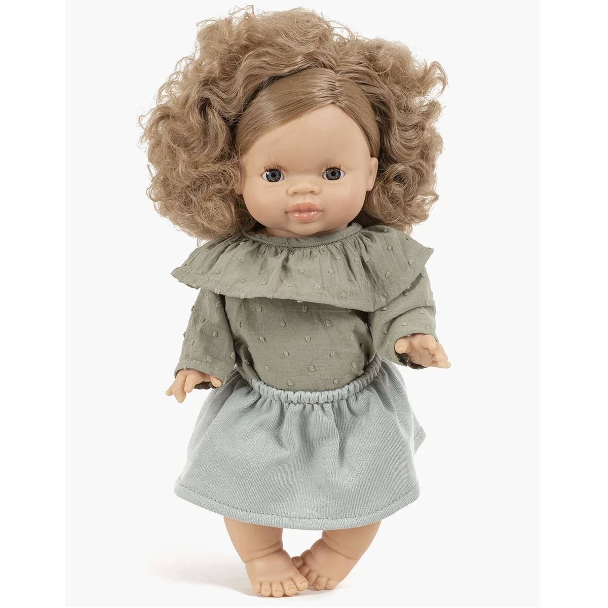 French Baby Doll Outfit: Sage Green Set