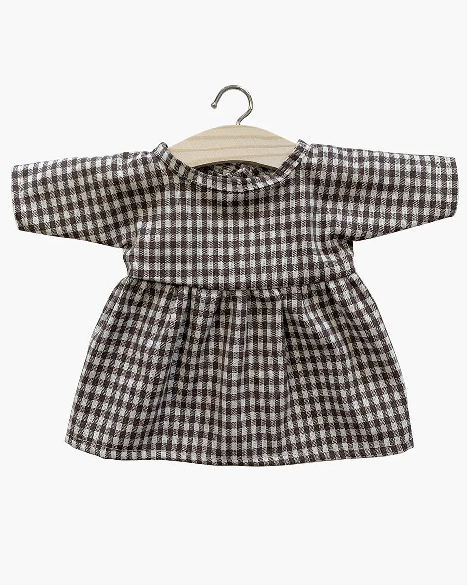 French Baby Doll Outfit: Gingham Dress