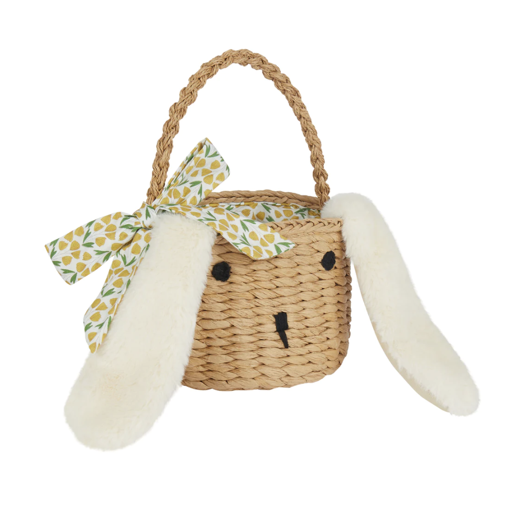 Meri Meri - Woven Straw Bunny Bag