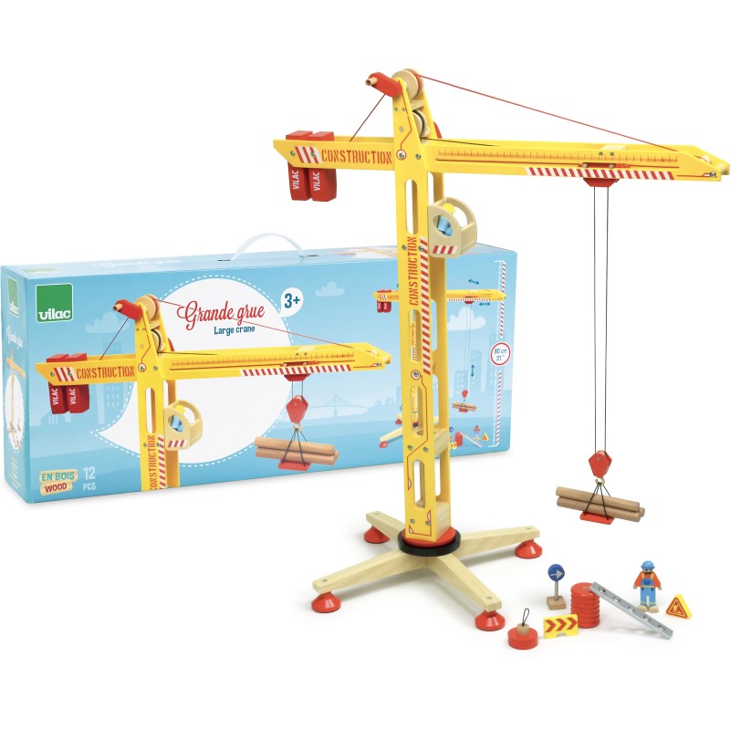 wooden crane set