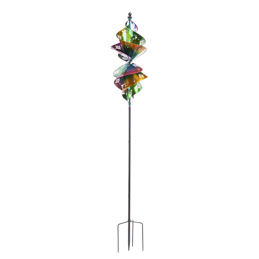 90" Spiral Wind Spinner