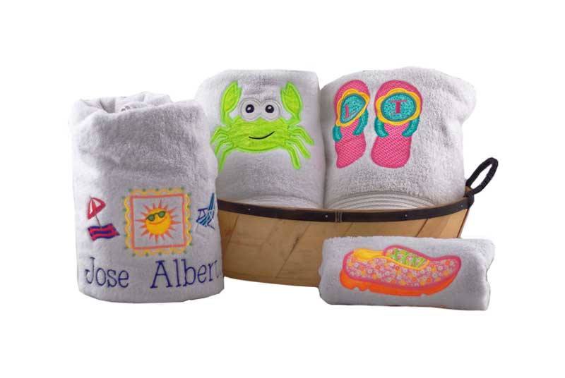 oversized beach towels personalized