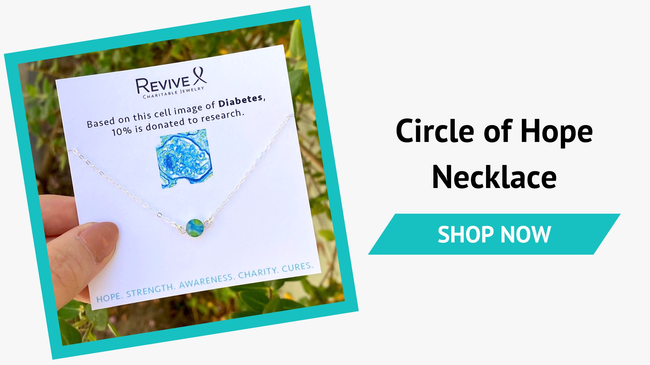 Circle of Hope Necklace for Charity